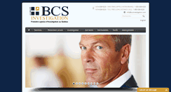 Desktop Screenshot of bcsinvestigation.com