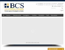 Tablet Screenshot of bcsinvestigation.com